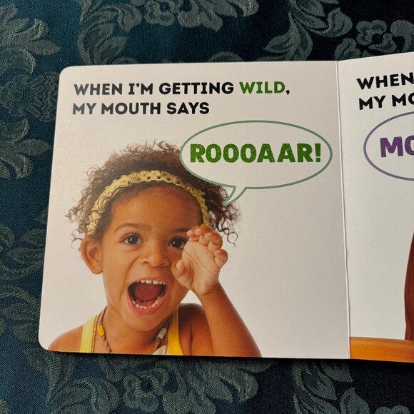 “My First Learn to Talk Book” board book by Stephanie Cohen, speech therapist - Picture 4 of 4